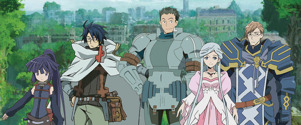 various characters from the anime Log Horizon