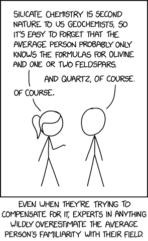 XKCD comic Average Familiarity